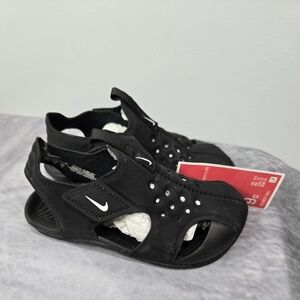 Nike Kids Black Sandals